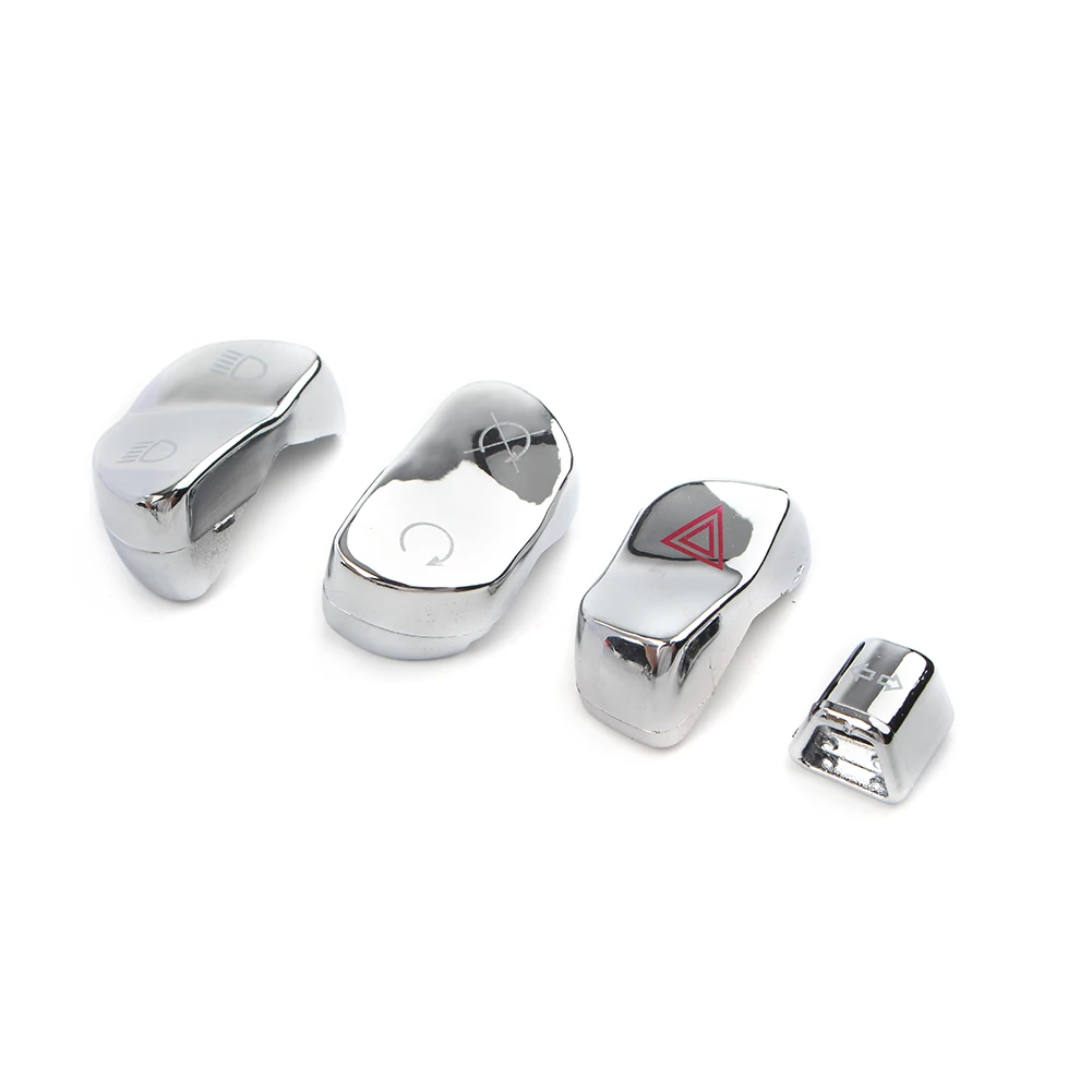 Motorcycle Hand Control Switch Housing Button Cover Cap Kit For Victory Universal 7pcs/Set ABS
