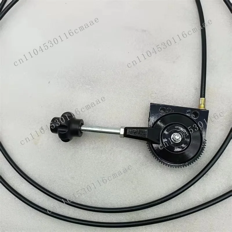 Excavator Manual Control Kit's 3m Manual Throttle Cable Includes Wire Rod Mixer