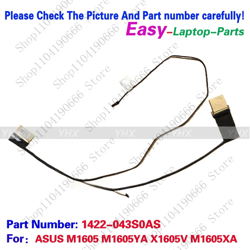 

Новый кабель Bd для ASUS M1605 M1605YA X1605V M1605XA EDP 1422-043S0AS.