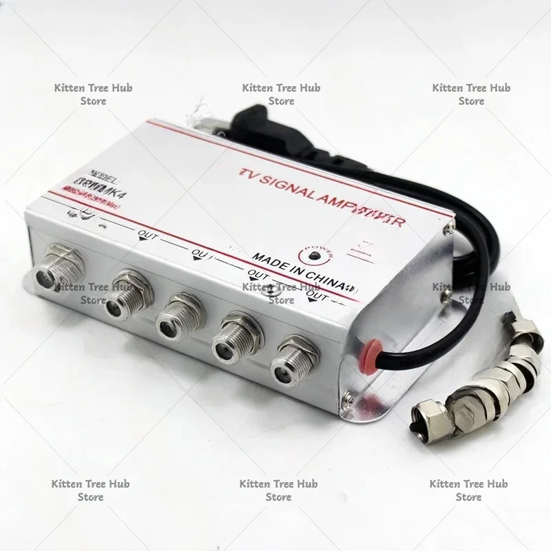 Home Cable TV Amplifier Analog Digital One - Two Analog Enhanced Ground Wave Signals CATV Signal Amplifier