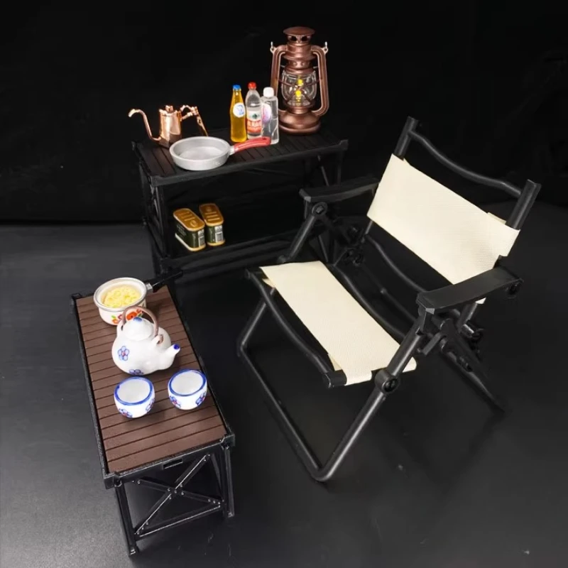 

Simulation toy car camping table scene decoration for 1/10 RC Crawler Car TRX4 Defender AXIAL SCX10 RC4WD D90 TRX6 MK07 Tank 300