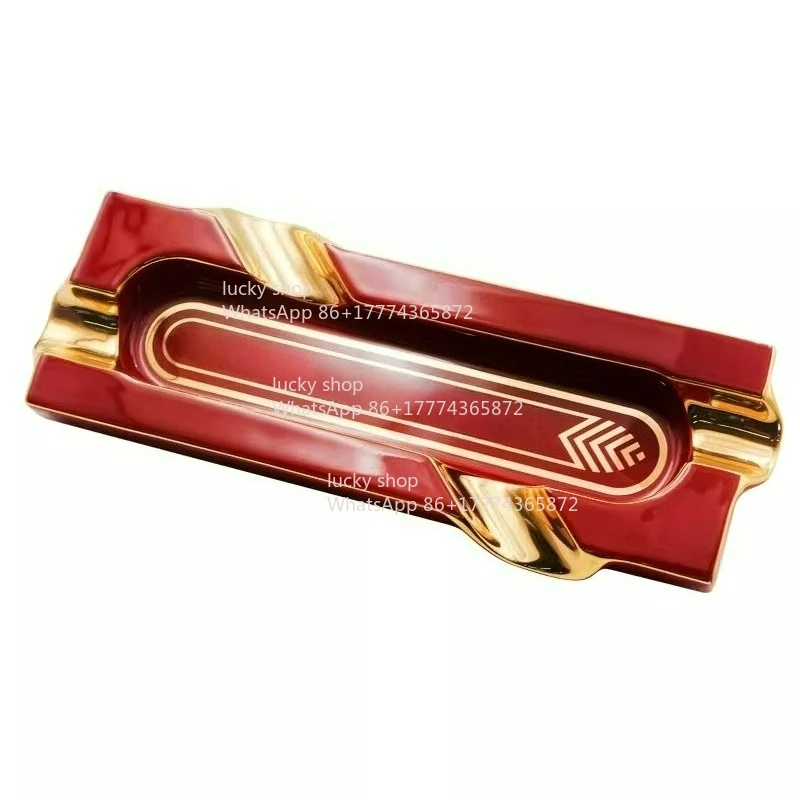 4-Position Long Red Original Ceramic Cylinder
