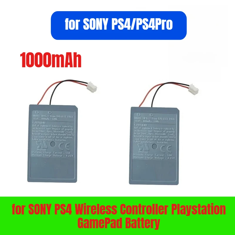 

1000mAh PS4 Pro Controller Battery for SONY PS4 Slim LIP1522 Dualshock 4 V1 V2 Wireless Controller Playstation GamePad Battery