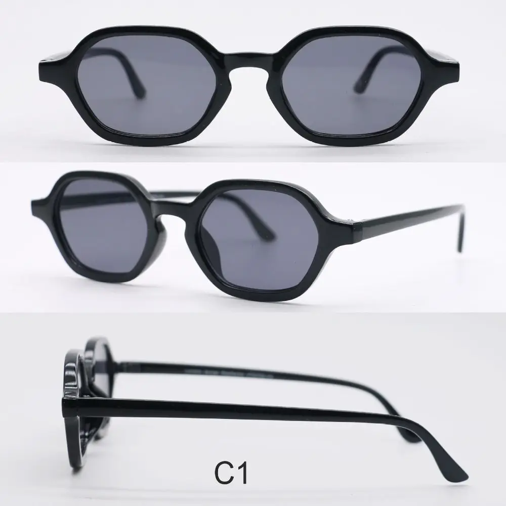 Decoration UV Protective Small Square Sunglasses Black Street Photos Accessories Driving Glasses Retro Black Shades Eyewear