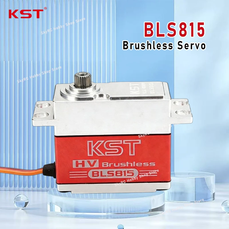 

KST BLS815 Brushless High Voltage 20KG Metal Gear Digital Servo 70g 2BB 6-8.4V 0.07sec for 550-700 RC Helicopter RC Car FPV