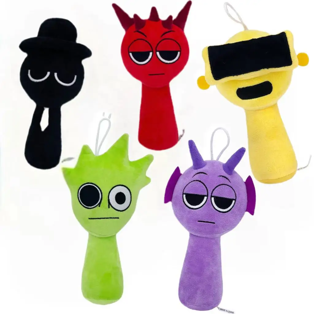 

Sprunki Plush Toys Sprunki Incredibox Plushie Doll Singers Oren Wenda Game Cartoon Stuffed Pillow Kids Birthday Christmas Gifts