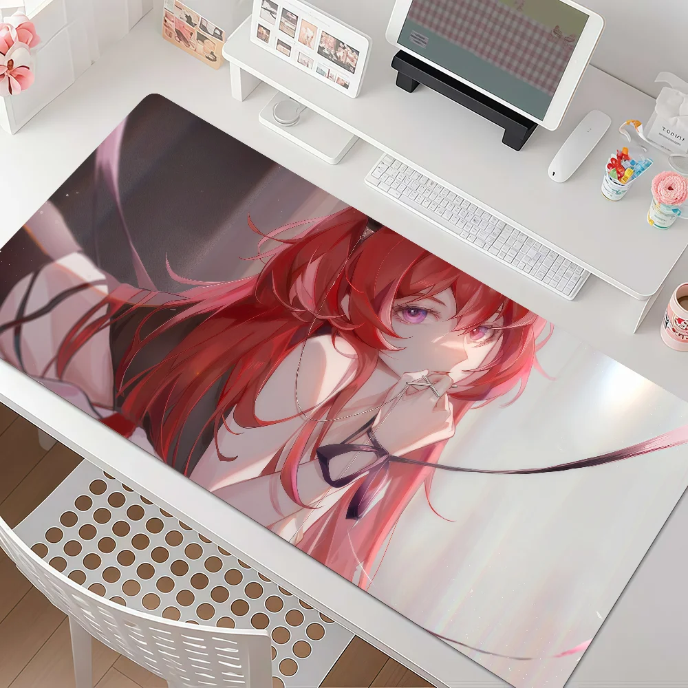 Game Arknights Endfield Laevatain Mouse Pad Anti Slip Rubber Edge Locked Thickened Laptop Gaming Desk Mat