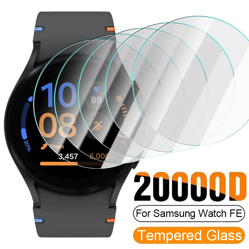 Tempered Glass for Samsung Galaxy Watch FE Smartwatch Screen Protector Anti-Scratch Clear Protective Film For Samsung Watch FE