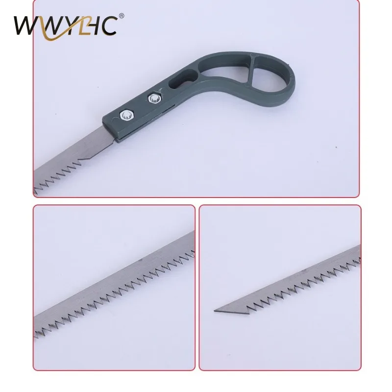 Mini Handheld Garden Saw Suitable for  Wood Cutting Branch Pruning Household Gardening