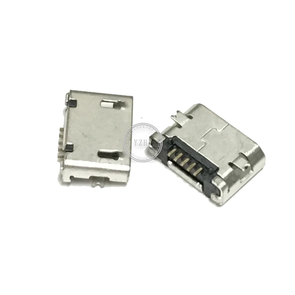 

50 шт. Оригинальный Новый micro 5 P патч плоский рот микрофон USB гнездо порт для передачи данных зарядный порт 5-контактный патч бесконечный