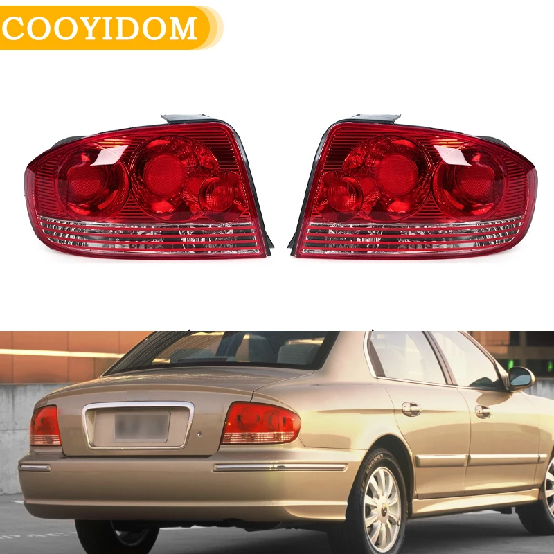 Światła tylnego zderzaka do Hyundai SONATA 2003 2004 2005 2006 2007 2008 Akcesoria Światło hamowania Kierunkowskaz Światła cofania