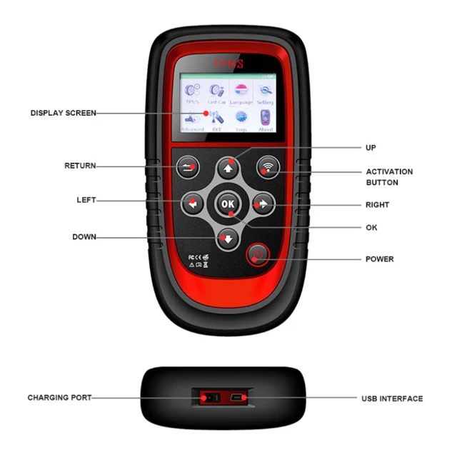 Qqr Programmeerbare Tpms Universele Sensor Tools Universele Ecu Programmeur Maxisys Ultra Sensor Band