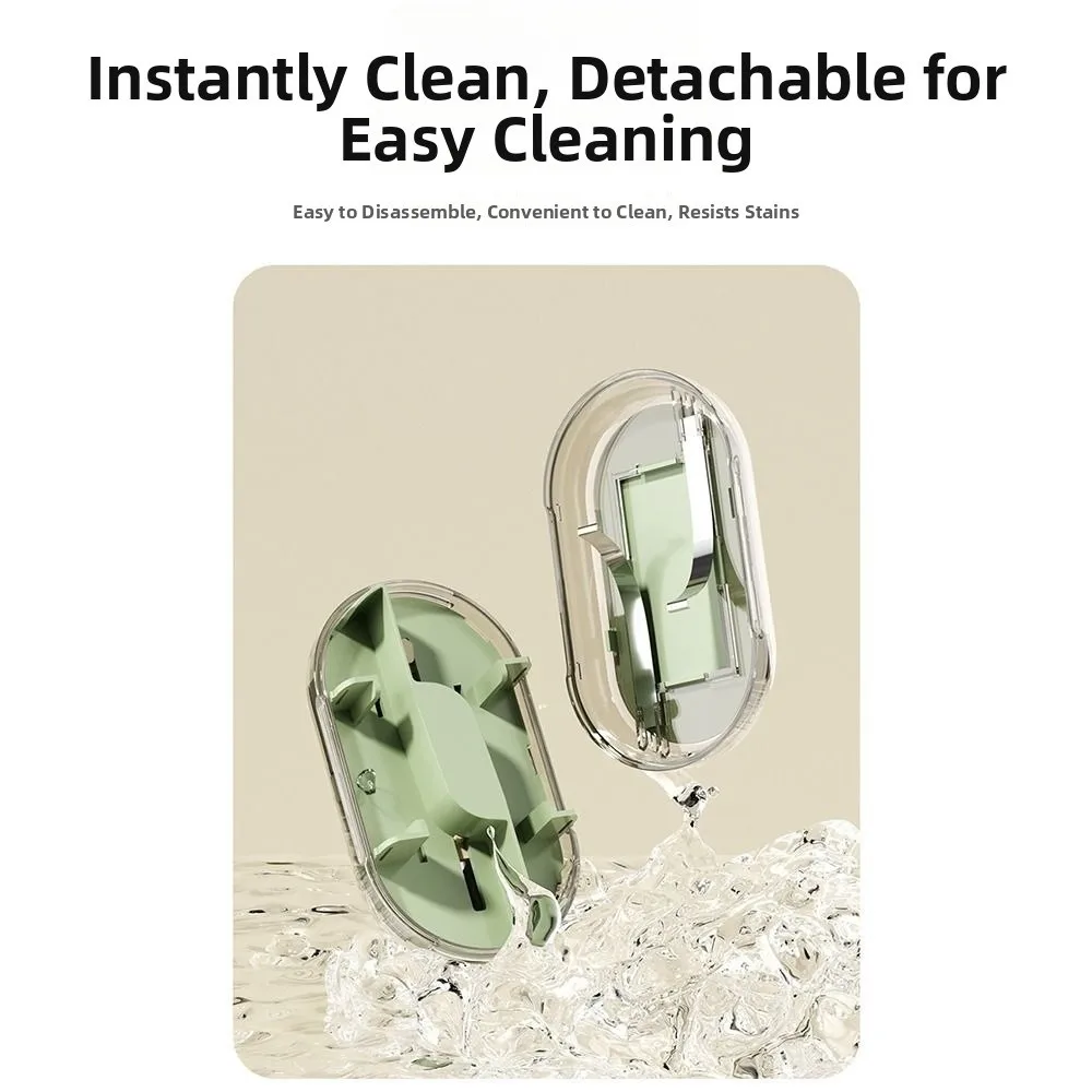 Plastic Dental Floss Dispenser Automatic Pop-Up Slide Mechanism Floss Pick Dispenser Dental Floss Case Travel Toiletry Storage