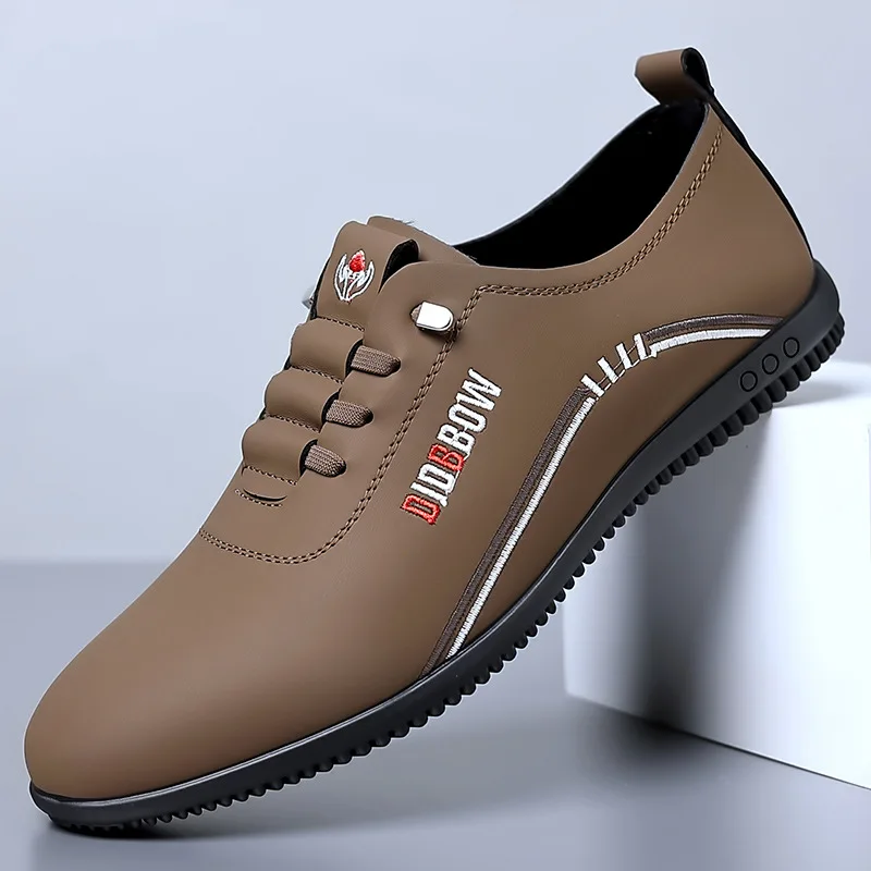 Concise Mens Loafers Fashion Men's Casual Shoes Outdoor All Match Lightweight Comfortable Slip-on Flats New Zapatos Para Hombres
