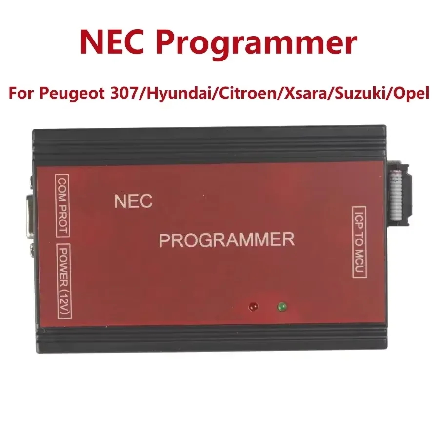 A+ NEC Programmer Dash Programmer ECU Flasher for NEC MCU Correct O-dometer For Peugeot 307 Hyundai Citroen Xsara Suzuki Opel