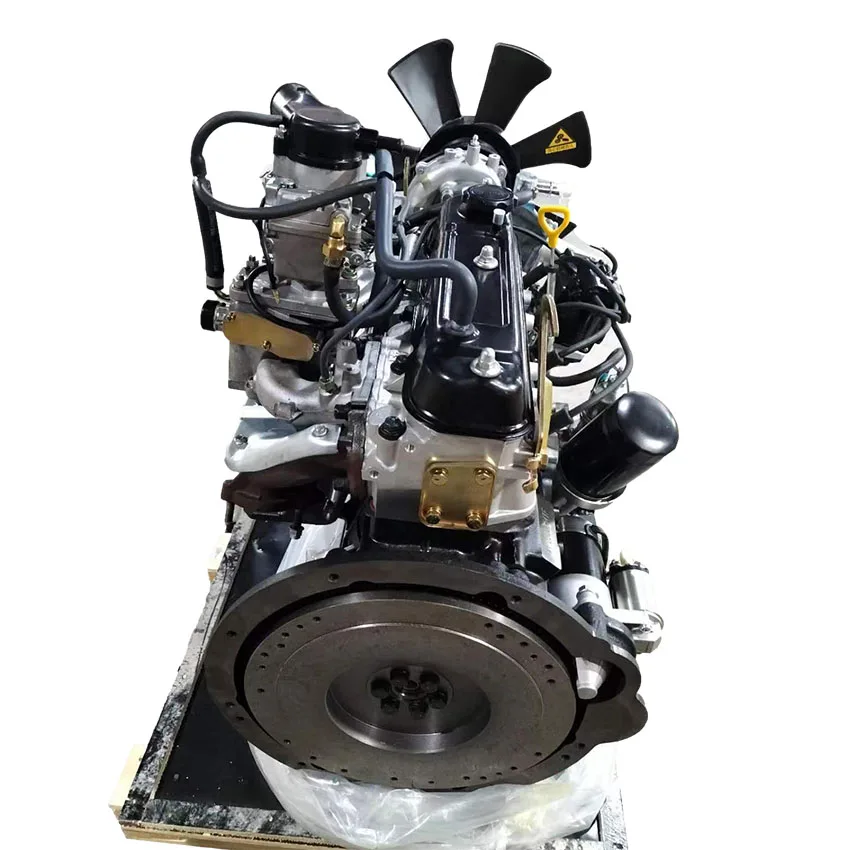 High quality toyota 4y complete engine with hydraulic pump for All Terrain Forklift 4x4 Engine Complete Toyota Engine Assyembly