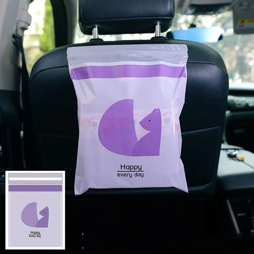 25*31cmVehicle cleaning bag pasting disposable leakproof vomit garbage bag office desktop portable bag Standard express delivery