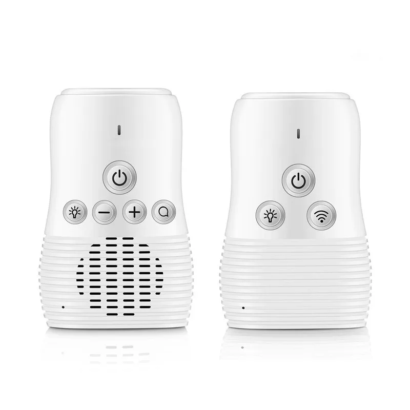 

Wireless digital audio monitor two-way intercom night light