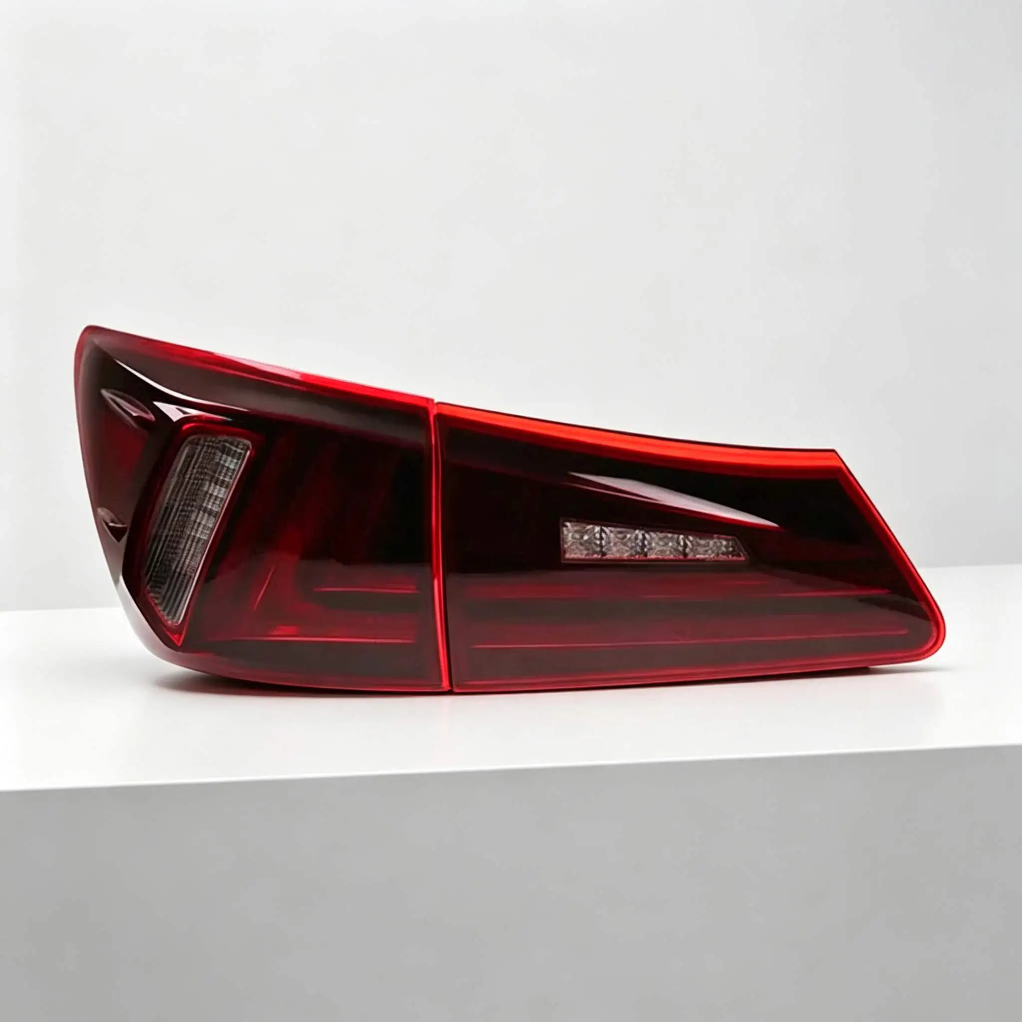 For Lexus Is250 Is350 2006-2012 model taillight upgrade and modification smoked LED rear taillight sequence turn signal light