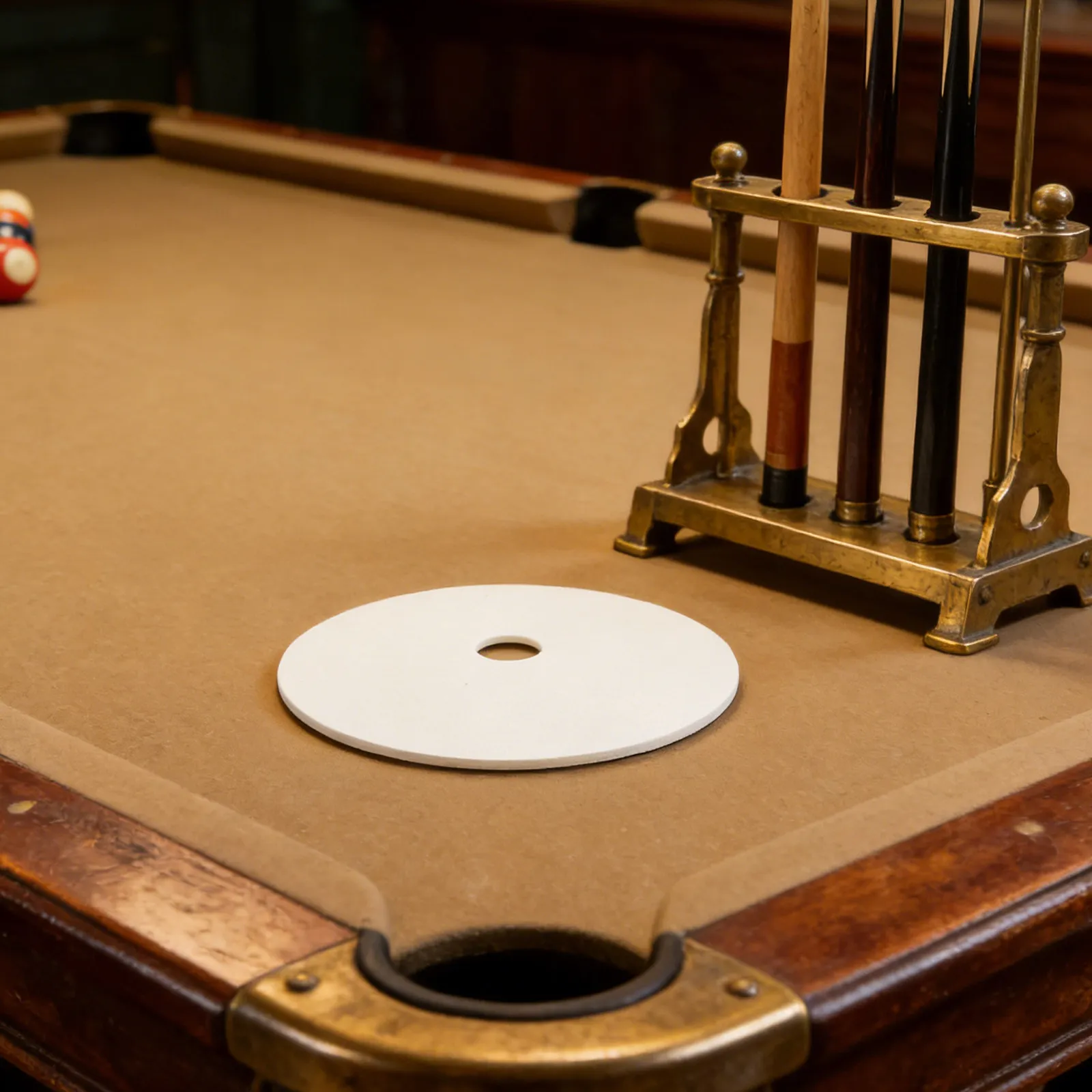 

Pool Ball Cleaner Wool Ring 13.6 Inch Soft Wool Felt Pad Replacement for Snooker Billiards Cleaning Machine Polisher Part Pool