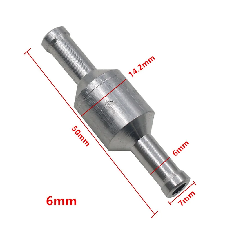 

Алюминиевый односторонний обратный клапан, бензиновый аксессуар, замена, запасная часть, Ремонтный сплав, практичный