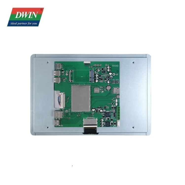 2026 DWIN 12.1 Inch 1280x800 600nit RK3566 Embedded Industrial Linux LCD HMI Display Module Capacitive Touch Panel LCD Screen