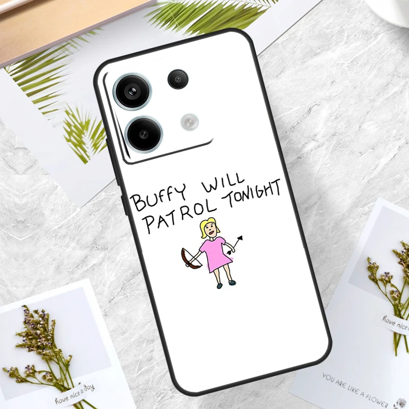 Buffy the Vampire Slayer Case For Xiaomi Redmi Note 13 Pro 12 11 10 9 9S 10S 11S 12S Cover For Redmi 12C 9C 10C 13C image 2