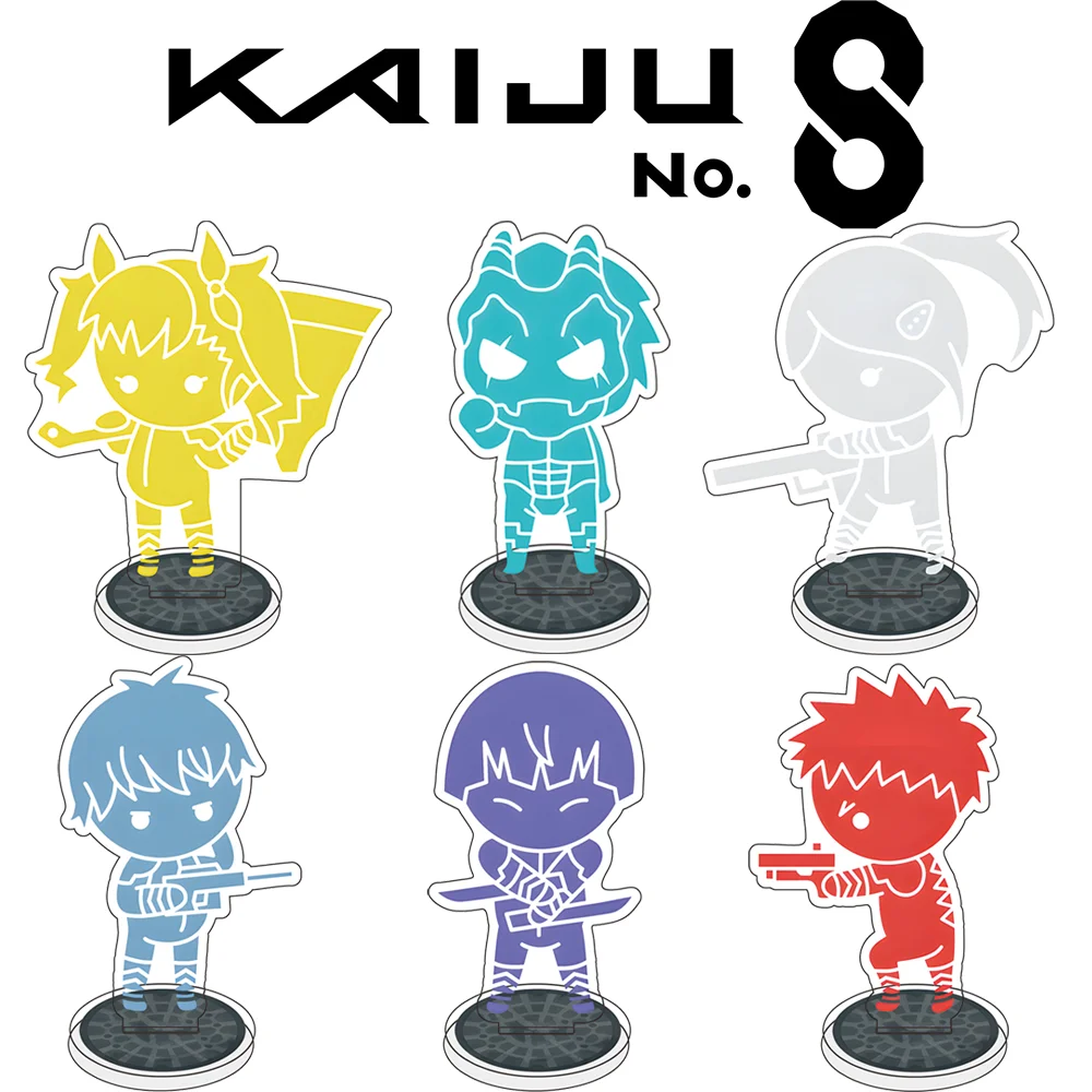 كايجو هاتشيغو كايجو رقم. 8 كافكا هيبينو GM 10 سنتيمتر الاكريليك حامل نموذج لجسم لوحة حامل كعكة توبر أنيمي لطيف Q الاكريليك الوقوف #1