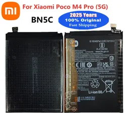 2025 Years 5000mAh BN5C 100% Original Battery For Xiaomi Poco M4 Pro M4Pro 5G Battery High Qulity Bateria Tracking Code + Tools