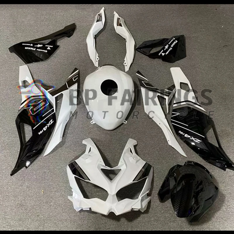 Kit Fit For KAWASAKI Ninja ZX-4R ZX-25R 2019-2023 Bodywork set ZX-4RR 2019 2020 2021 2022 2023 ABS fairings set Black White