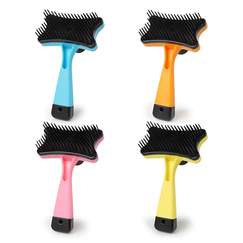 Pet Self-cleaning Comb Professional Comb for Dogs Cat Hair Grooming Slicker Comb Gilling Brush Pet Accessories Dog Cat Combs