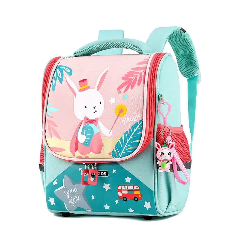 Рюкзаки с мультипликационными животными для маленьких девочек и мальчиков, высококачественный детский сад, милый детский рюкзак, детские школьные сумки