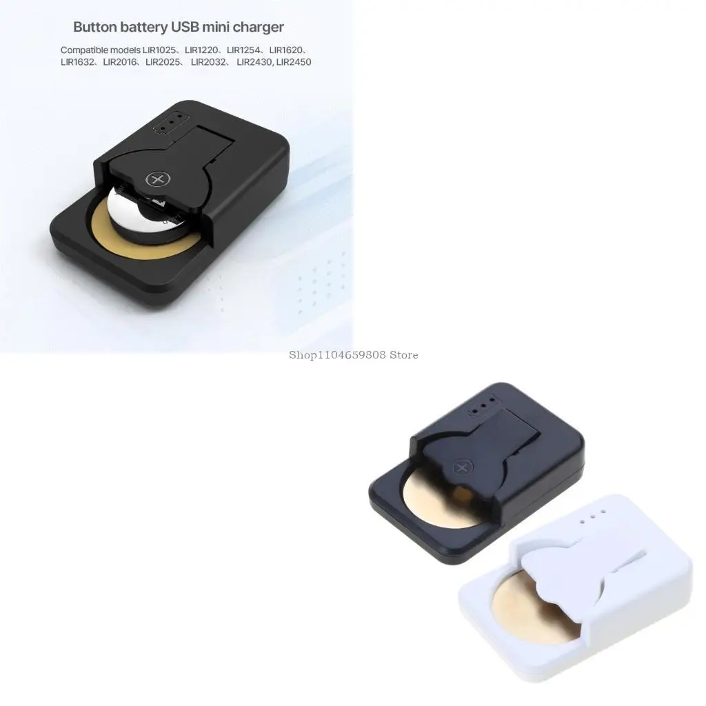 

Зарядное устройство для батареи для монеты для LIR2032 LIR2025 LIR2016 LIR2450 Легкий и надежный