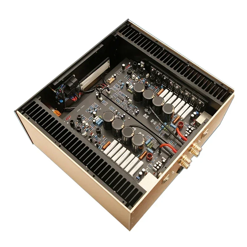 360w*2 FM711 MK2 2-channel Class AB Amplifier Supports Balanced XLR Input High Power Low Distortion Hi-End HIFI Amplifier Audio