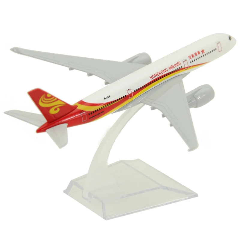 

Diecast 1:400 Scale Hong Kong Airlines A350-900 Civil Aviation Alloy & Plastic Passenger Jet Model Toy Gift Collection Display