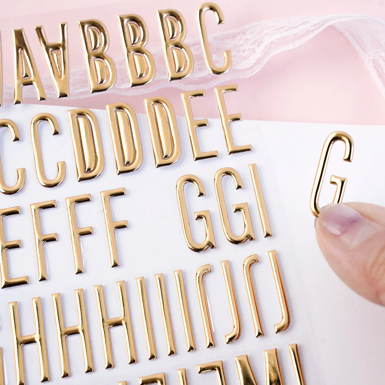 

3 Sheets 3D Gold Puffy Letter Number Stickers Letters Stickers Self Adhesive Stickers for DIY Crafts Scrapbooking Decorative