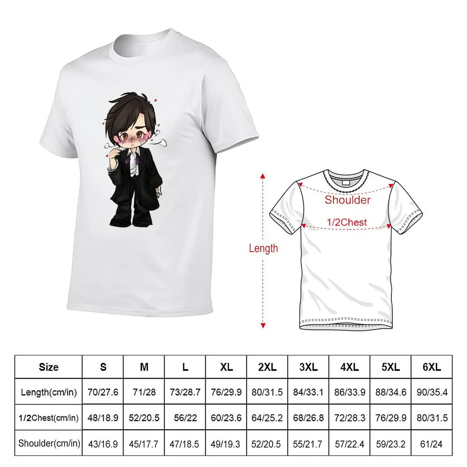 Chibi Arden St.Ives #7 T-Shirt boys whites custom t shirt korean fashion Blouse shirts men