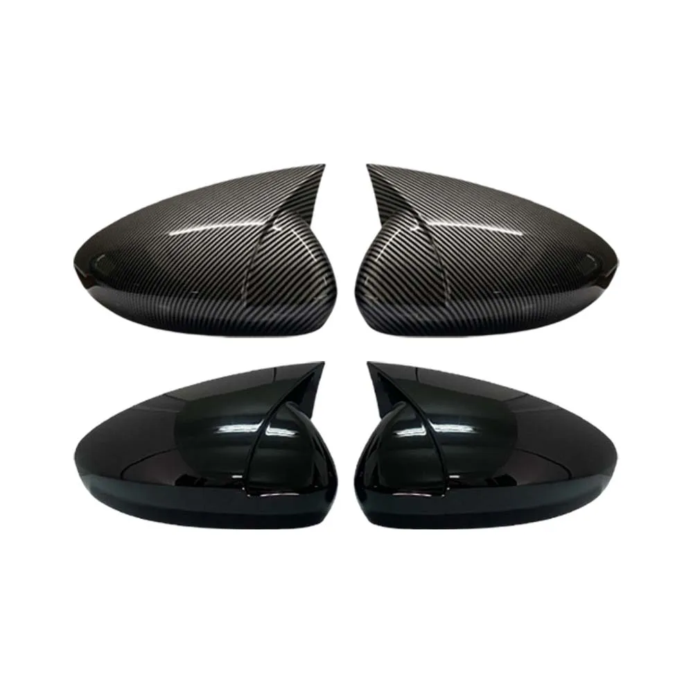 

Защитная накладка на зеркало заднего вида для FIAT TIPO EGEA 2015-2022, глянцевая черная, из углеродного волокна, для декора и тюнинга автомобиля