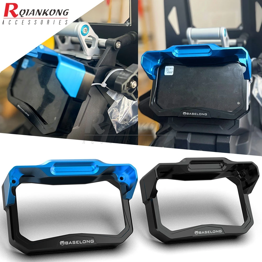 

CNC Aluminium TFT Guard with sun visor Meter Frame Cover Screen Glare Shield Guards For CFMOTO 450MT Ibex 450 2024-2025-2026