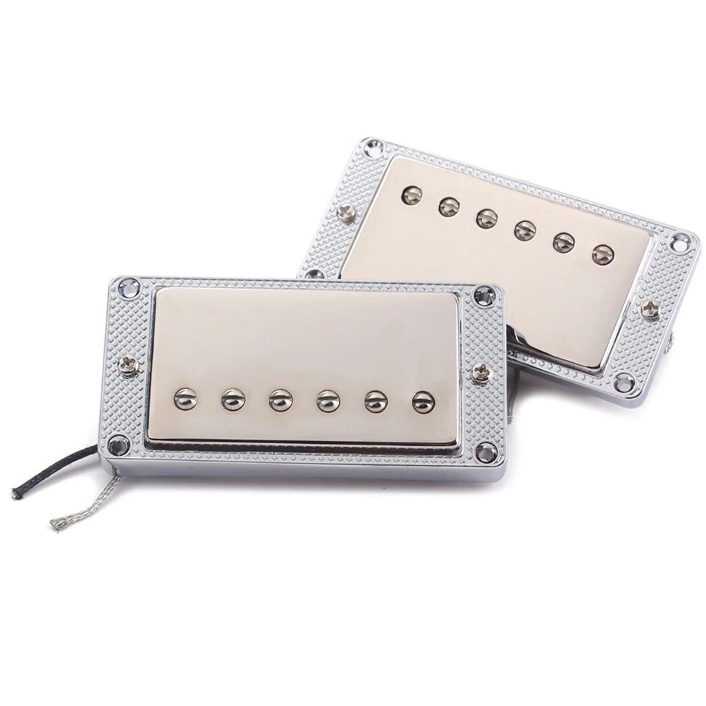 

2Pcs Electric Guitar Pickup Mounting Kit Alloy Copper Construction Includes Neck Bridge Pickups Screws For Guitars