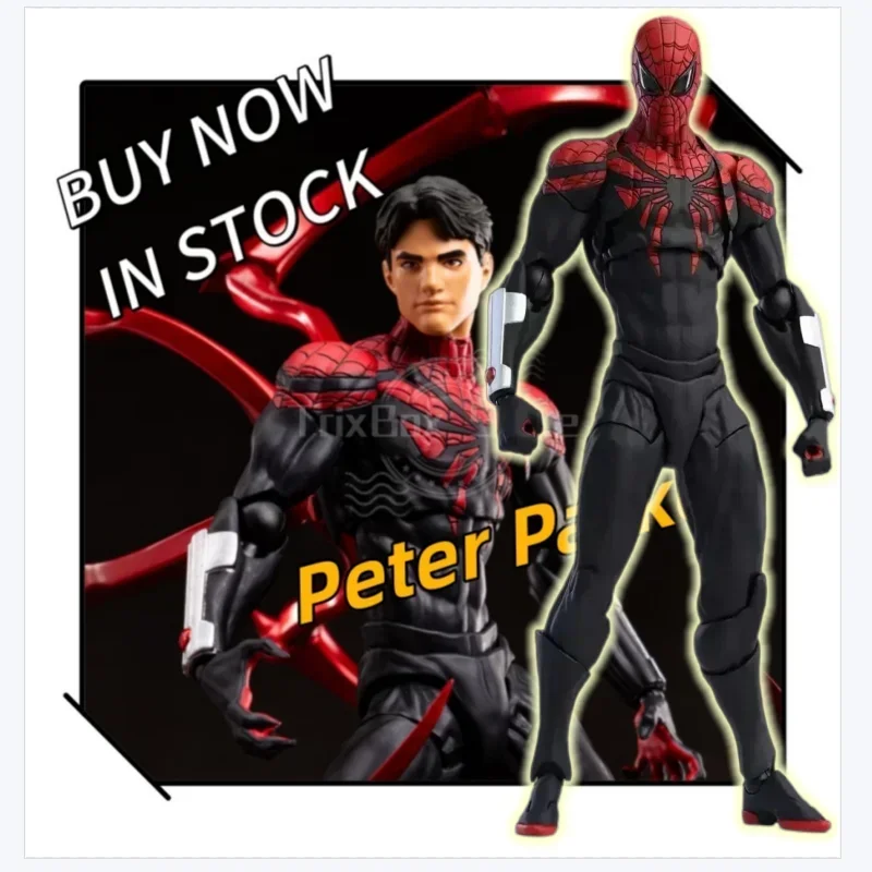 

IN Stock Hot Mess Toys Superior Spider-Man Action Figure Peter Parker Doctor Octopus Anime Toy Gift