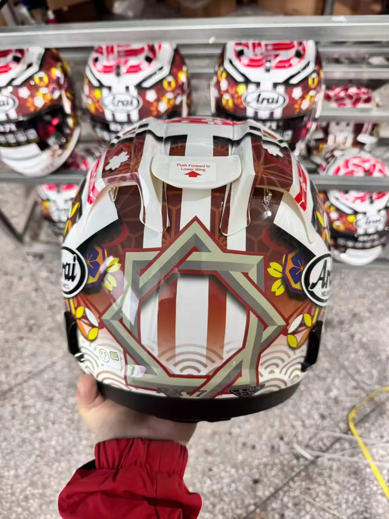 Full Face Motorcycle helmet rx7x  NAKAGAMI GP3 helmet Riding Motocross Racing Motobike Helmet Casco De Motocicleta - view 5