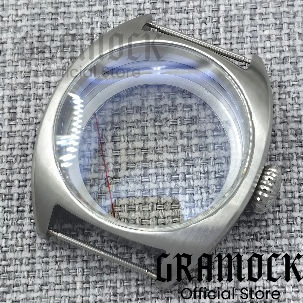Double Domed AR Sapphire Glass NH35 36mm/39mm Watch Cases Fit NH34 NH35 NH36 NH38 ETA2824 PT5000 Movement Big Crown/Small Crown