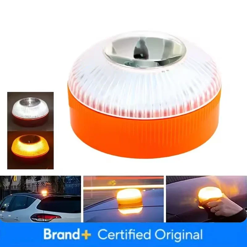 

Светодиодный автомобильный аварийный фонарь, одобренный DGT, с геолокационным трекером для быстрой и эффективной определения местоположения, обзор на 360 градусов, Amagi