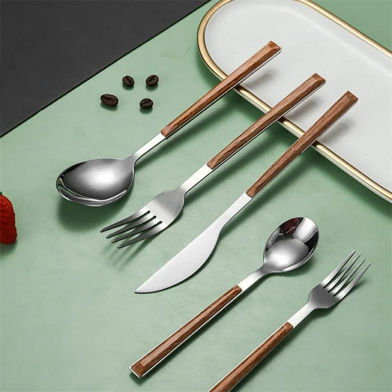 

Наборы столовой посуды для дома, ресторана, отеля, набор столового серебра из нержавеющей стали, набор столовых приборов для вечеринки, свадьбы, дня рождения