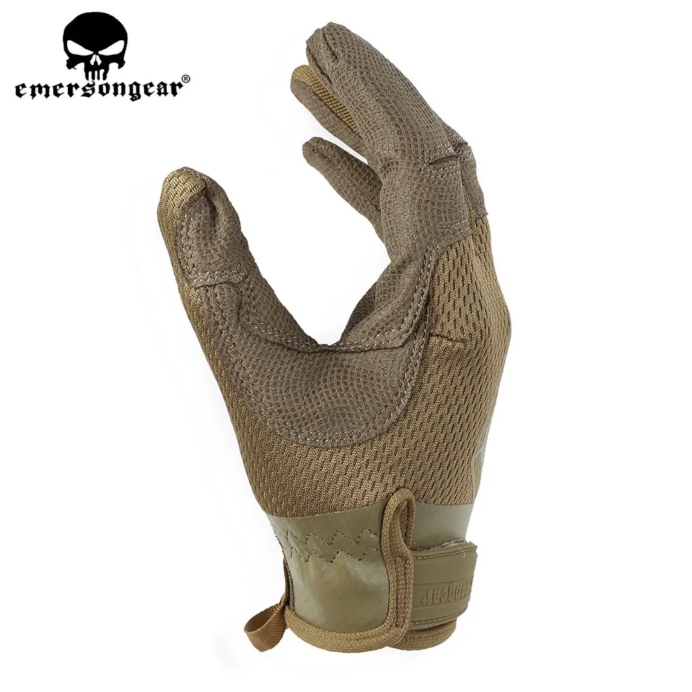 Emerson gear leichte taktische Voll finger Männer handschuhe Touchscreen Airsoft Outdoor Klettern Reiten Kampf atmungsaktive Handschuhe