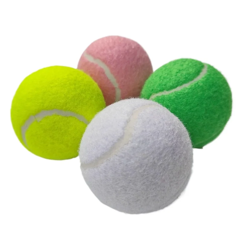 Professional Training Tennis Balls,Chemical Fiber Rubber High Elastic Durable Practice Tennis Balls for Adult Outdoor Training