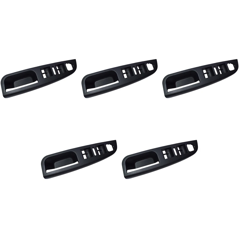 

5X Car Window Switch Panel Cover Trim Car Accessories For Jetta MK5 Golf 5 2005-2014 1K4868049C