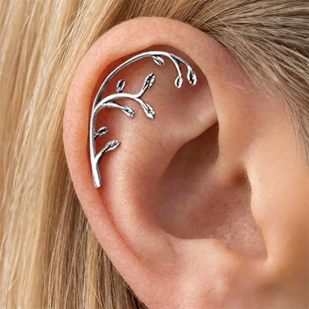 CANNER 1 Stück 925 Sterling Silber Gotischer Blumen-Ohrstecker für Damen, Europa und Amerika, Vintage-Ohrstecker, Geschenk – Detail 25