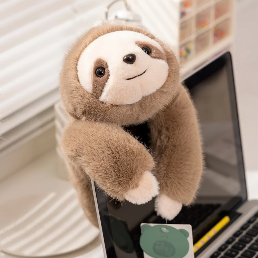 

Cartoon Lying Forest Animal Plush Doll Fluffy Long Arm Raccoon Dinosaur Sloth Panda Pillow Gift for Boys and Girls